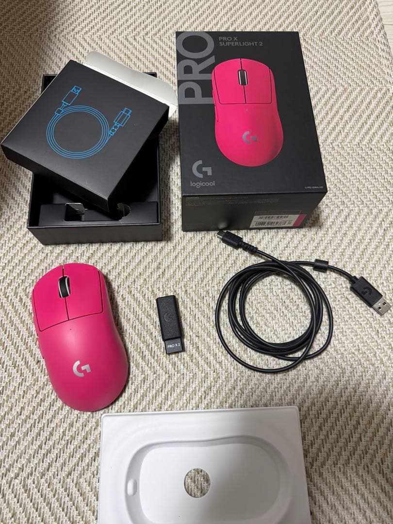 logicool G PRO X SUPERLIGHT 2 マゼンタ - メルカリ