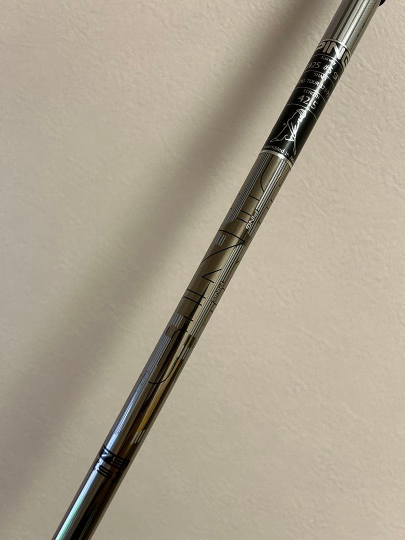 ピン tour 173 75 S 5w用シャフト ピン純正・ピンツアー173シリーズの重量による違い｜ピンツアー55/65
