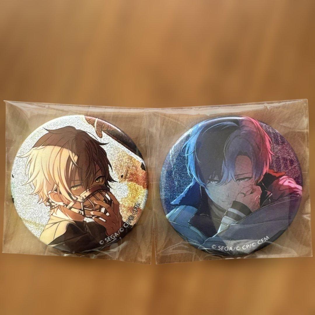 プロセカ グリッター缶バッジ 2個セット 青柳冬弥 東雲彰人 - メルカリ