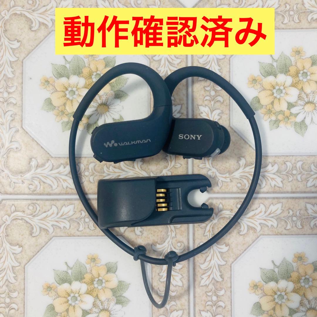 SONY NW-WS413 ブラック ソニー ヘッドホン一体型 ウォークマン SONY NW-WS413 4GB ブラック ソニー ヘッドホン一体型ウォークマン