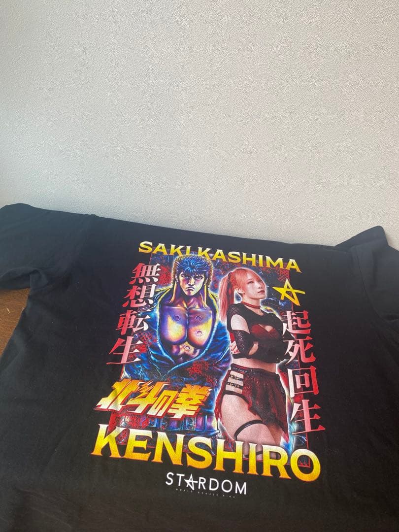 STARDOM スターダム 鹿島沙希×北斗の拳 Tシャツ - メルカリ
