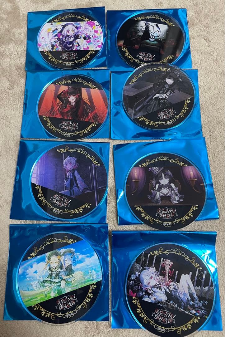 魔法少女ノ魔女裁判 × 東京タワー アクリルコースター 全13種 魔法少女ノ