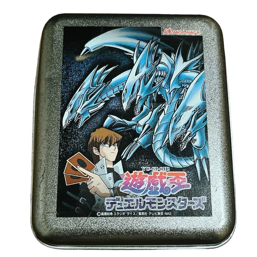 森永『遊戯王デュエルモンスターズ』 海馬瀬人 缶ケース ブルーアイズ