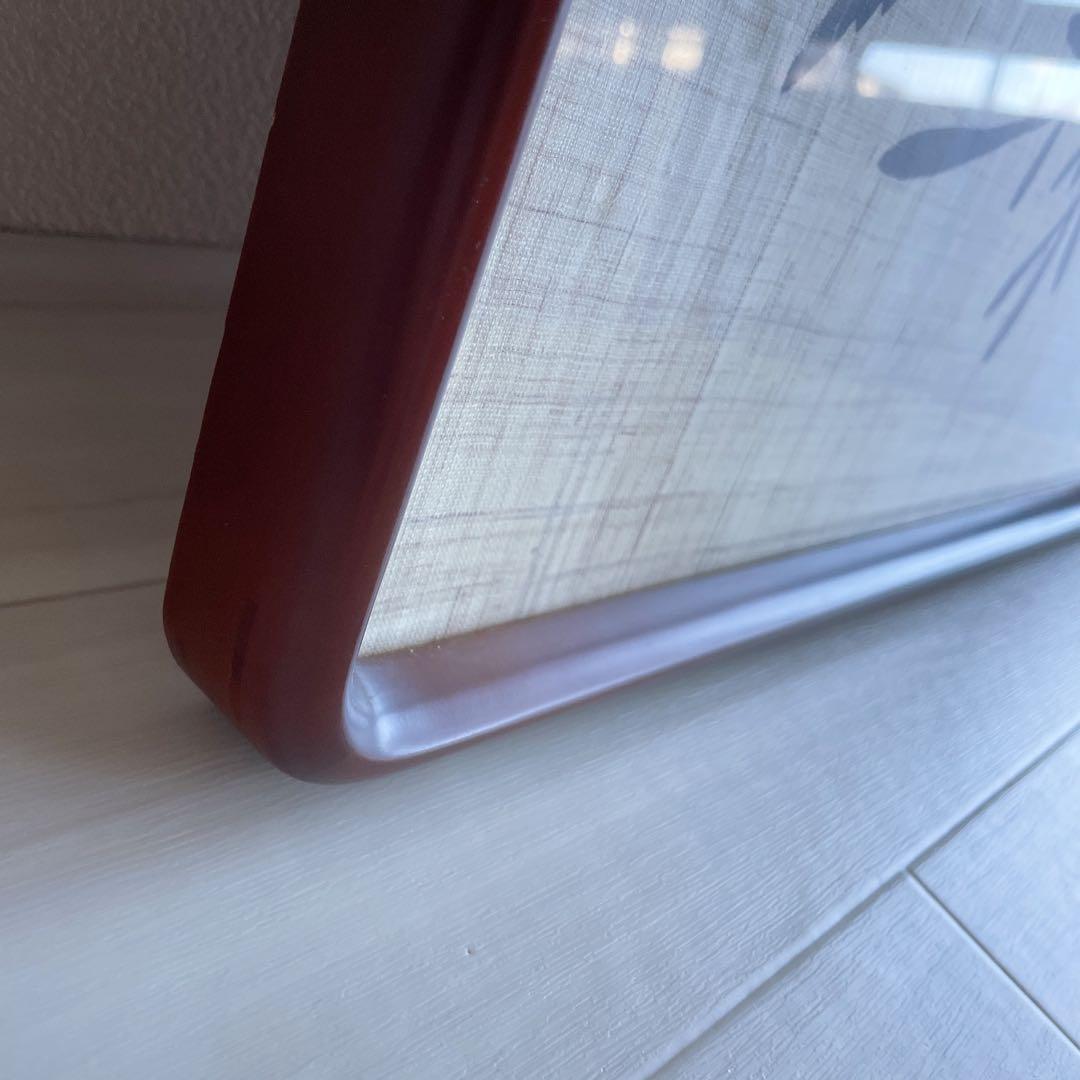 琉球紅型 びんがた 額入り 花籠と燕 沖縄 染物 インテリア - メルカリ