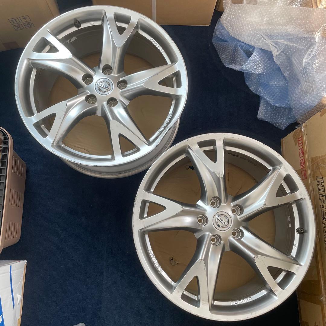 日産 フェアレディZ Z34 純正 アルミホイール 鍛造 レイズ 19インチ
