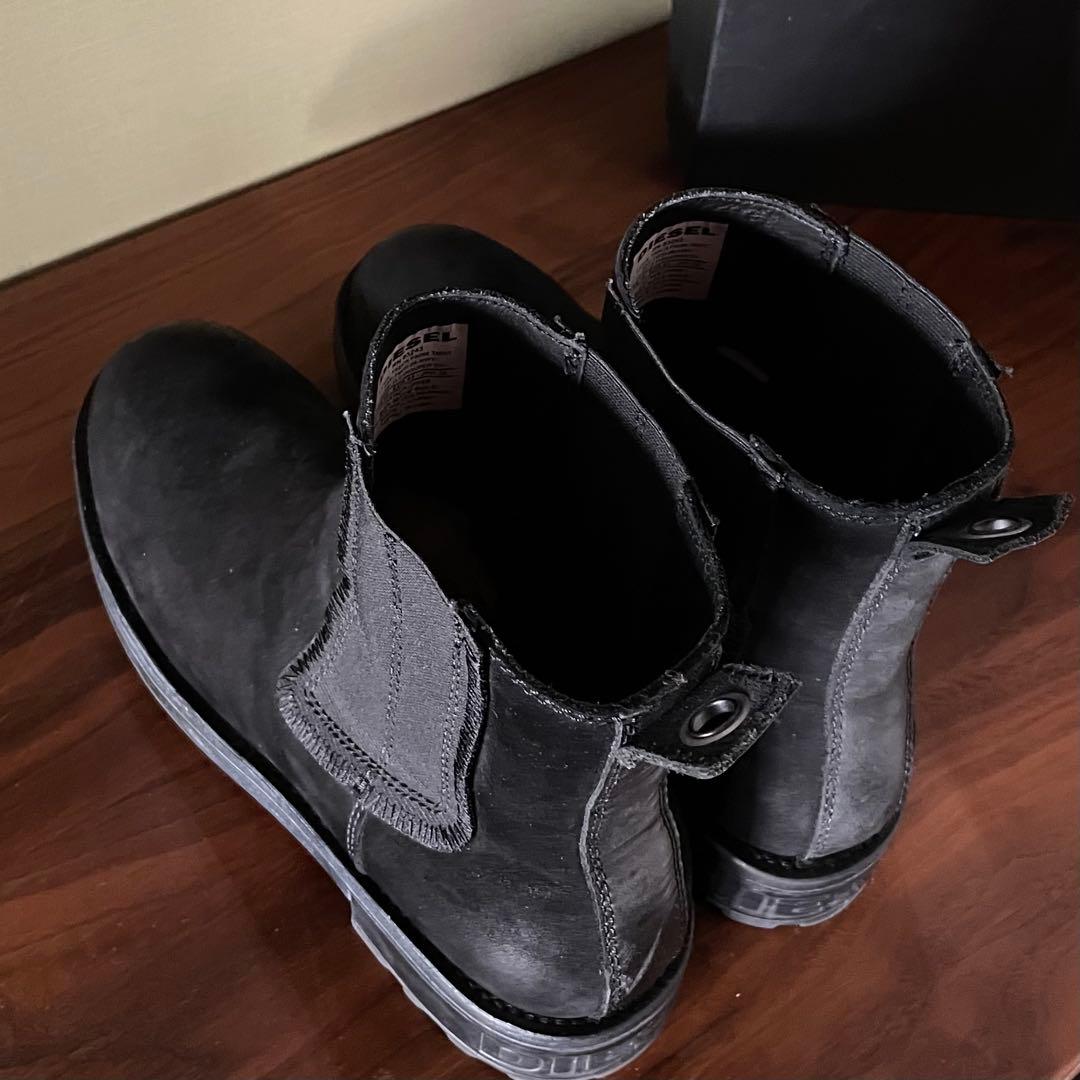 DIESEL D-THROUPER CH サイドゴアブーツ ブラック 28cm - メルカリ
