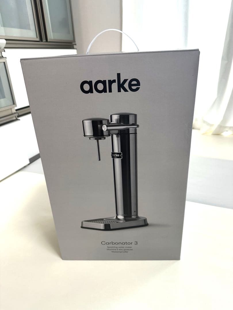 【新品未開封】AARKE(アールケ)／炭酸水ガスソーダマシーン／カーボネーター３ aarke ソーダメーカー Carbonator3