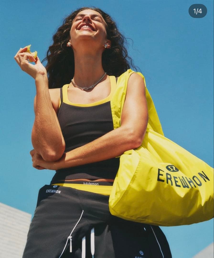 lululemon ルルレモンEREWHON エレウォン コラボ エコバッグ - メルカリ