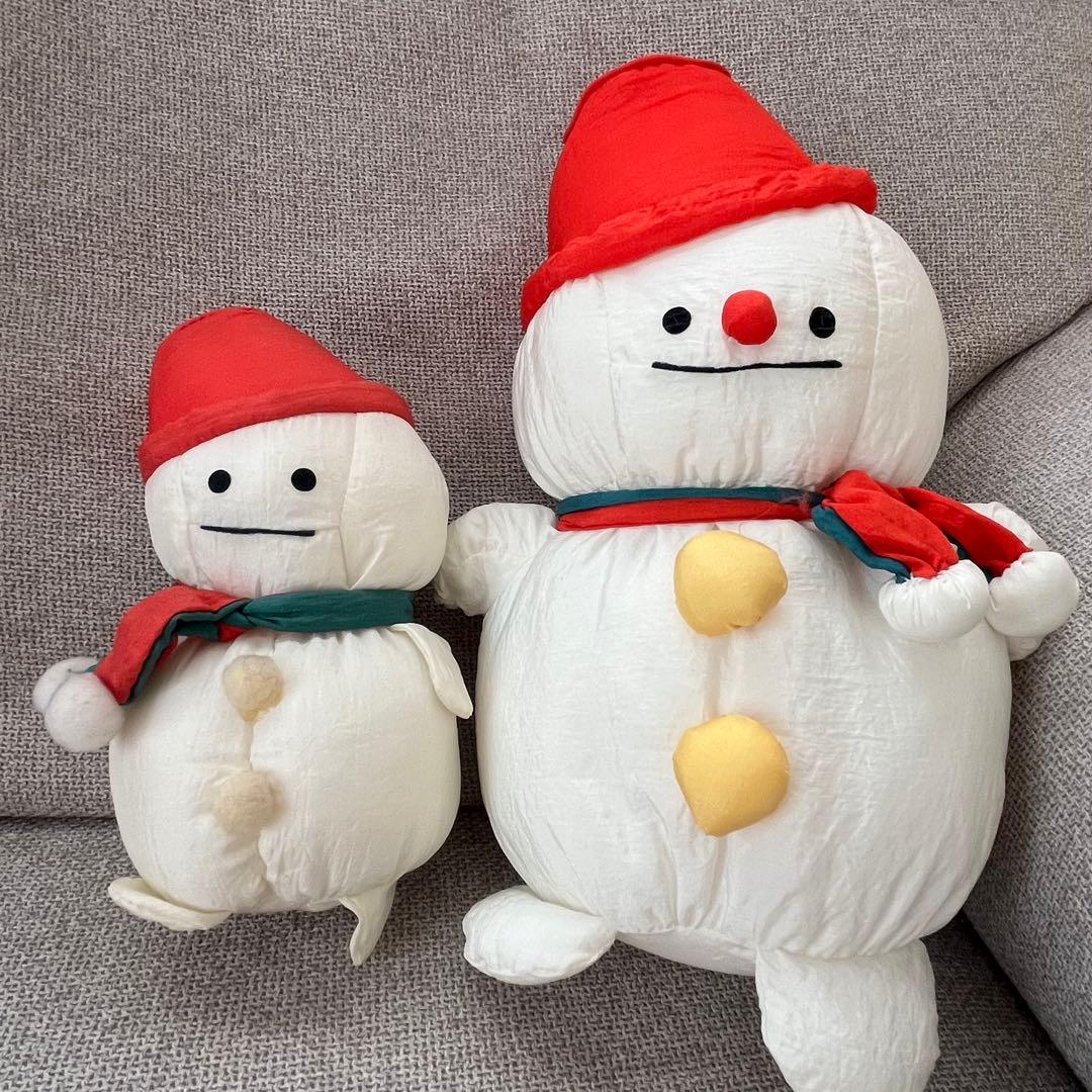 セキグチ ぬいぐるみ フラッフィーバルーン スノー ゆきだるま 昭和