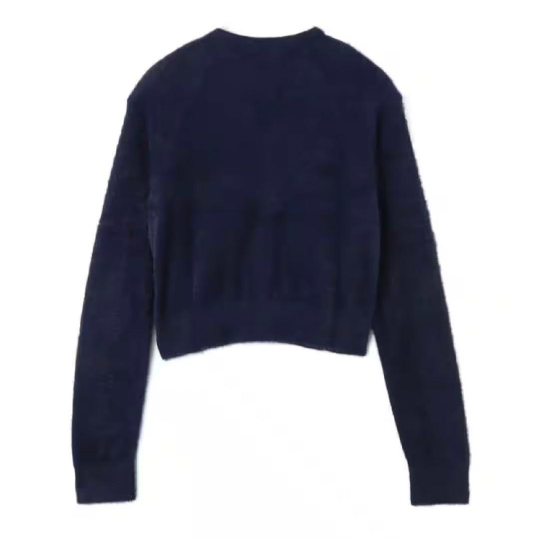 adidas アディダス フラッフィーニット カーディガン シャギー ニット