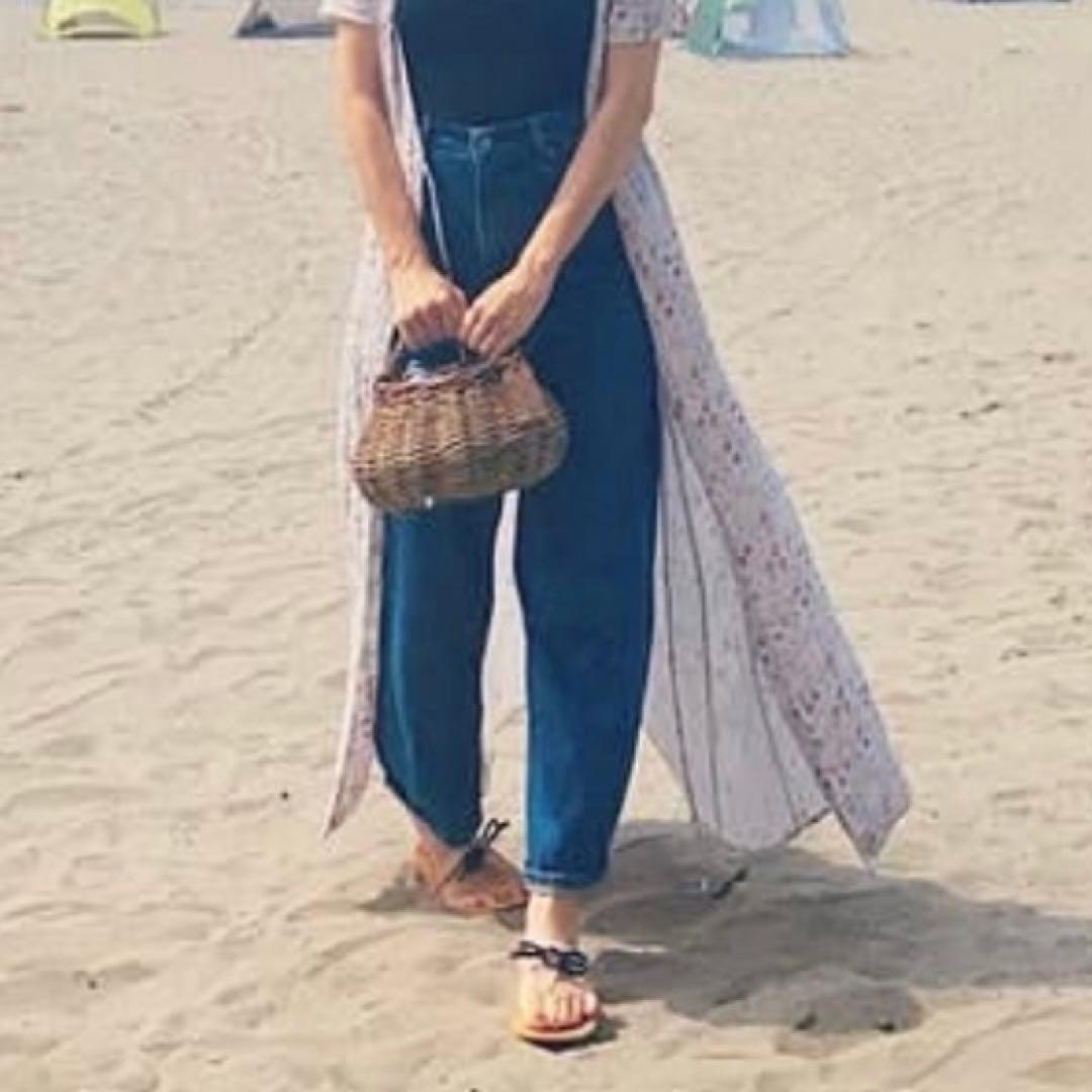 白澤貴子さん　愛用　かごバッグ　YVES ANDRIEUX バスケット