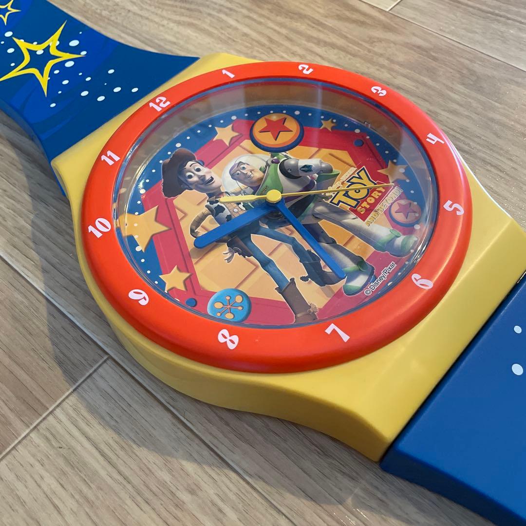 TOY STORY✴︎ ジャンボ腕時計 壁掛け時計 - メルカリ
