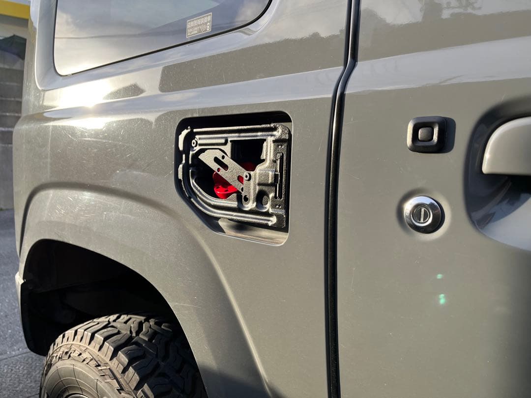 ③ジムニー JB64 JB74 給油口 リッド スケルトン 燃料キャップ - メルカリ