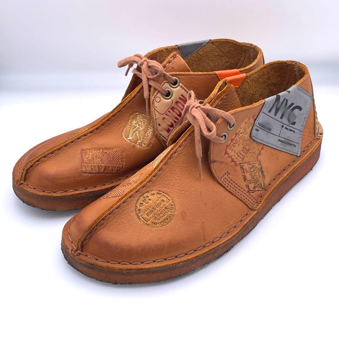 Clarks クラークス【25.5】デザートトレック レザー/パッチワーク/希少 楽天市場】クラークス デザートトレック メンズ Clarks Desert Trek