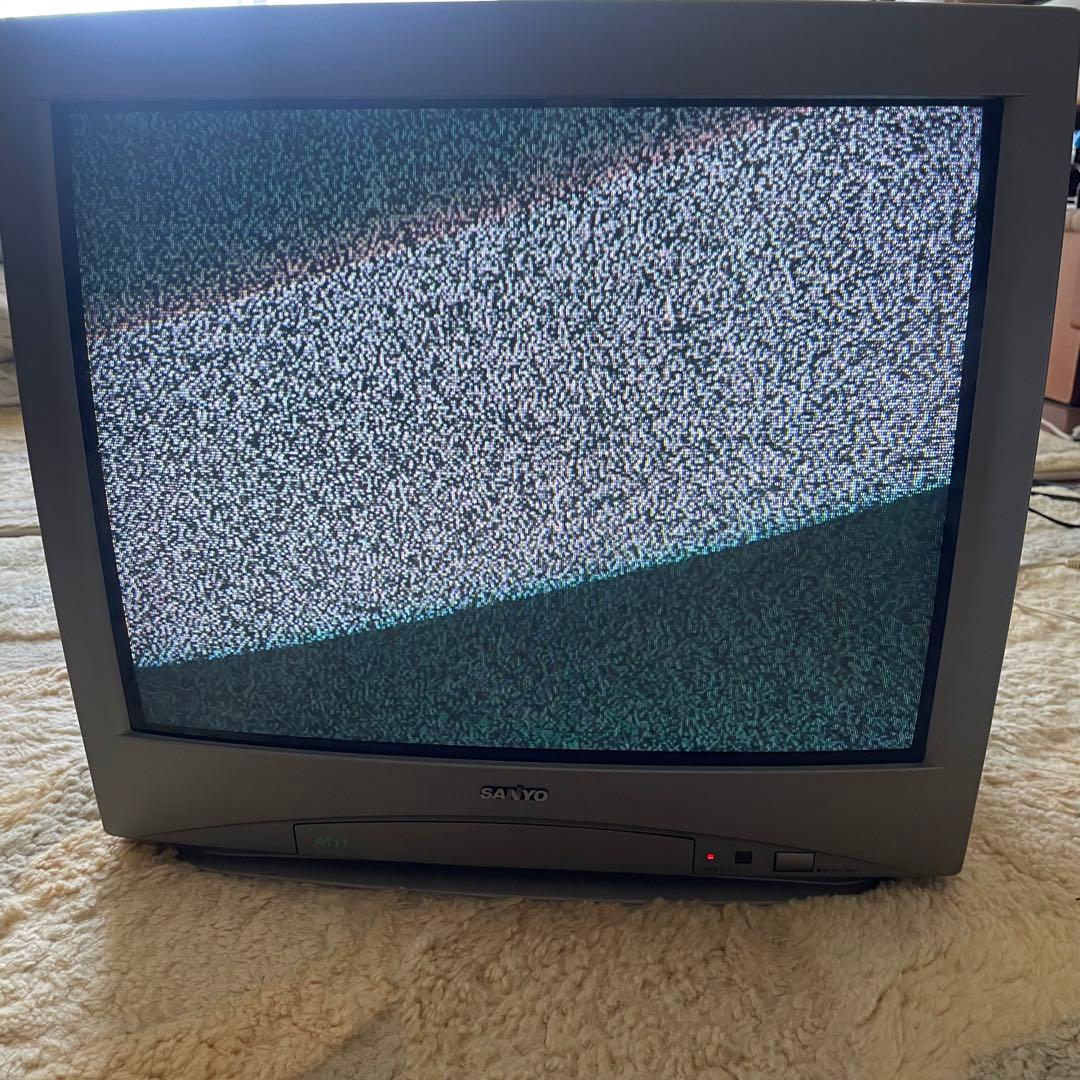 サンヨー 21型ブラウン管テレビ 1998年製 C-21M11 ジャンク品 - メルカリ