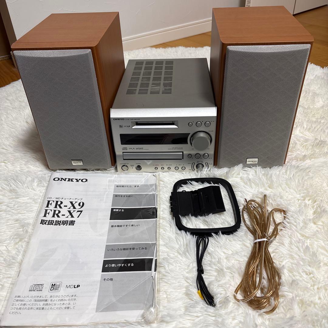 ONKYO FR-X7 CD/MDコンポ ＋ D-SX7 スピーカーセット ONKYO FR-X7 CD/MDコンポ ＋ D-SX7 スピーカーセット - メルカリ