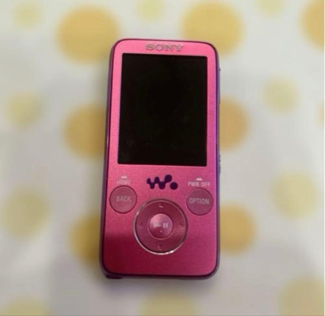 ジャンク】SONY ウォークマン NW-S636F ピンク 本体のみ - メルカリ
