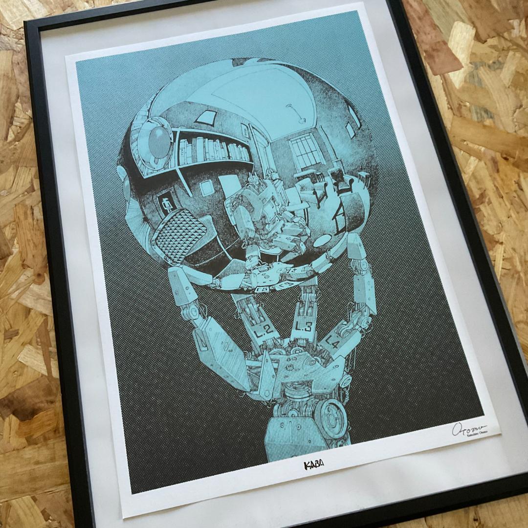 g*l様 大友克洋アートワーク展 ”Fire-ball” ポスター B3 - メルカリ