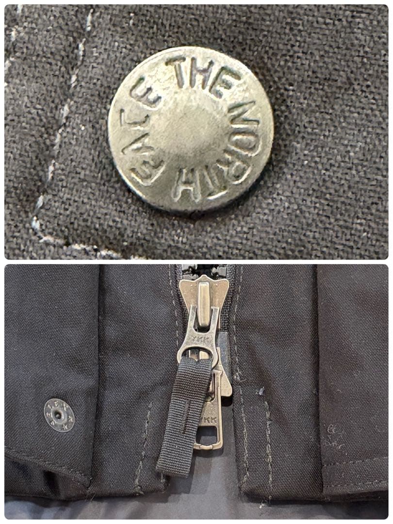 ノースフェイス エレバス ND91530 ダウンジャケット 黒 XS 洗える