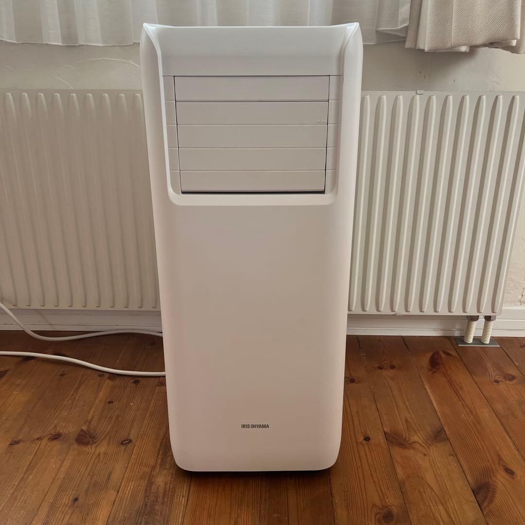 アイリスオーヤマ　ポータブルクーラー　IPA-2221G-W Amazon | 【工事不要】 【除湿機能搭載】 アイリスオーヤマ ポータブル