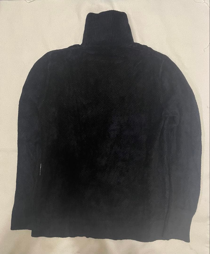 新品 佐藤健 ABYTS ケーブル ニット タートルネック サイズ2 Mブラック