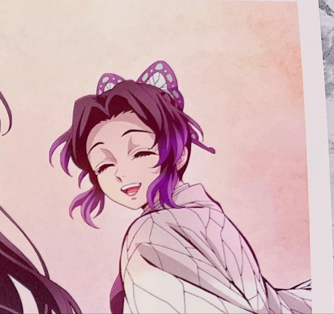 鬼滅の刃 無限城編 ティザー期 ポストカード 笑顔 ブロマイド 胡蝶