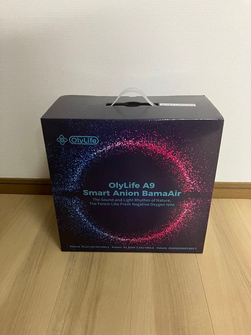 【新品未開封】OlyLife A9 スマートイオン空気清浄機 music機能付 OlyLife A9 BamaAir オリーライフ イオン発生器 空気清浄機 - メルカリ