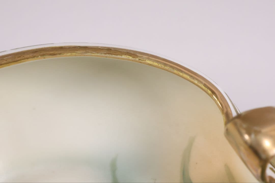 CM307】オールドノリタケ 草花 三耳 皿 鉢 幅18.3cm 金彩 水仙 - メルカリ