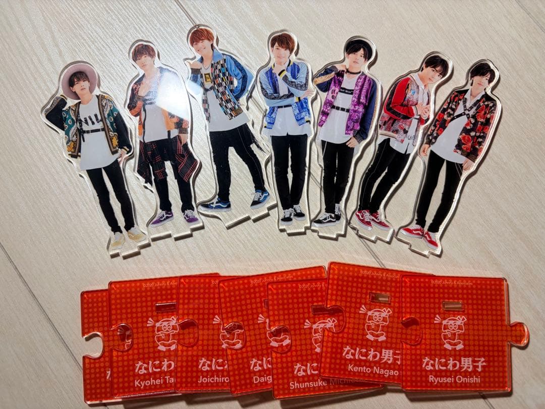 なにわ男子 2faced ver. アクリルスタンド 7体セット - メルカリ