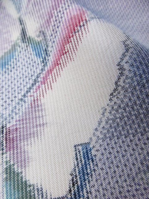 未着用に近い！白大島紬＊都喜エ門＊7マルキ＊本場大島紬＊着物