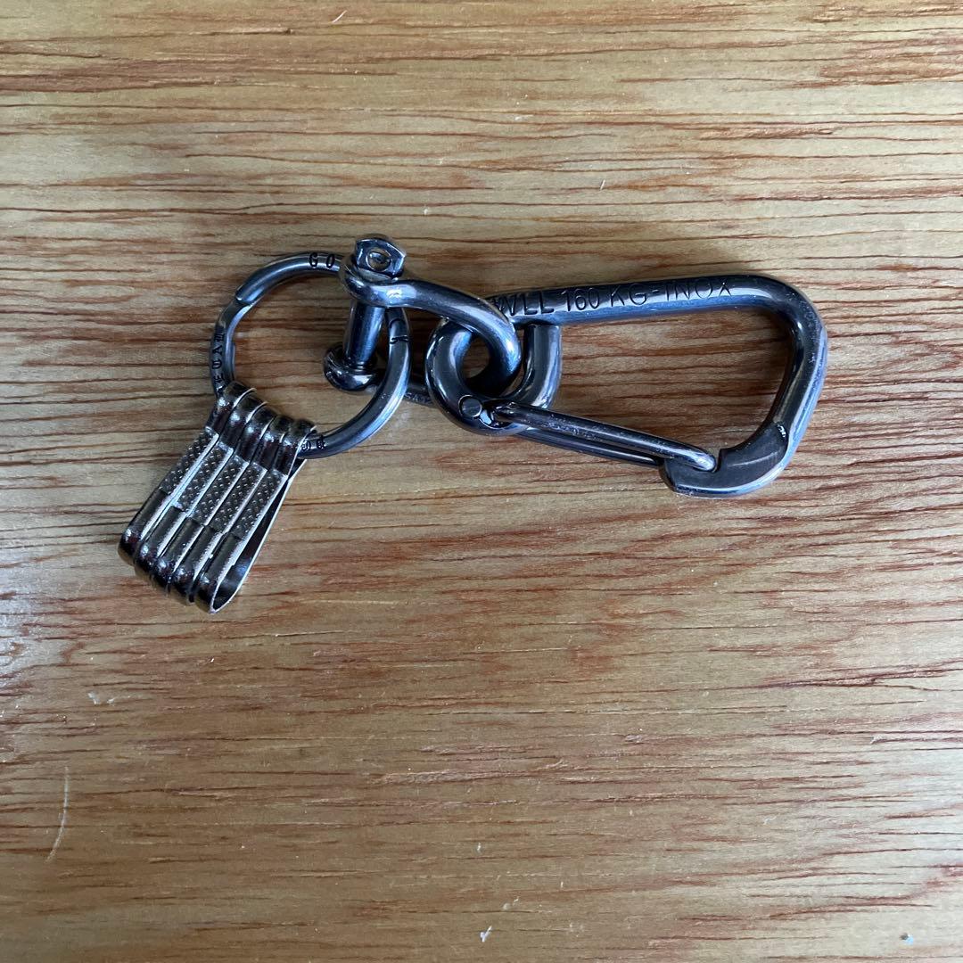wichardカラビナ&シャックル 1950年代復刻キーリング使用 キーホルダー