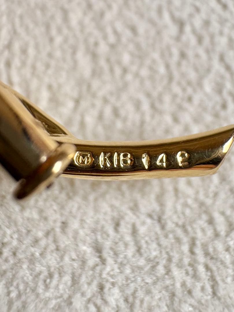 稀少 ミキモト プリンセスグレースコレクション ブローチ K18 パール