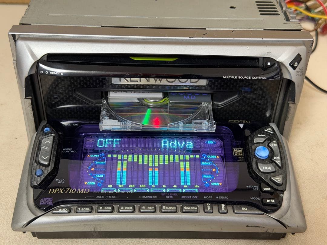 カーオーディオ KENWOOD DPX-710MD CD