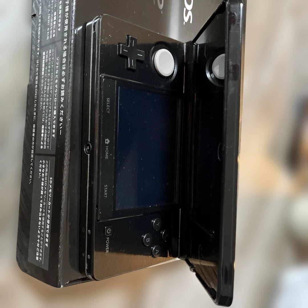 Nintendo 3DS ブラック 本体 - メルカリ