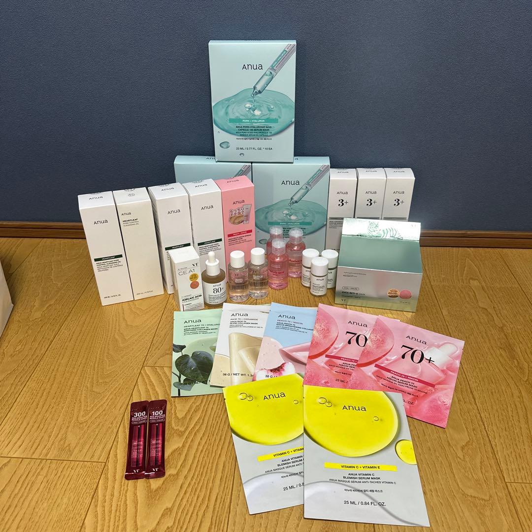 アヌア　バリアクリーム　クレンジングオイル　パック　など　30点まとめ売り Anua（アヌア） 【ポイント5倍UP】韓国コスメ メイク落とし ドクダミ