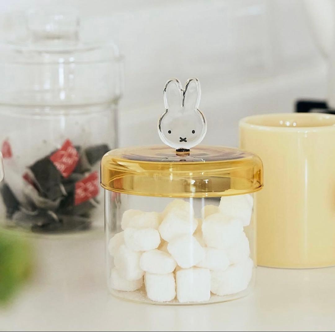 新品未使用】スタジオクリップ ミッフィー ガラスキャニスター - メルカリ