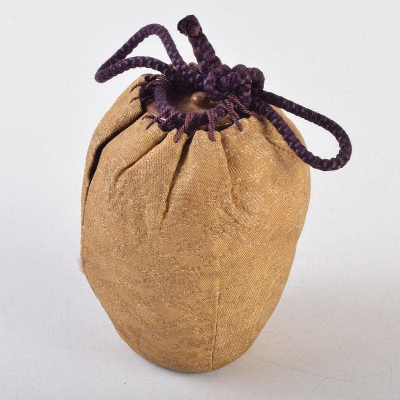 茶道具 瀬戸焼 古瀬戸 肩衝茶入 袱紗付 V 8636 - メルカリ