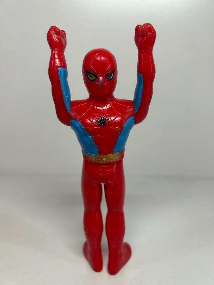 ポピー スパイダーマン レオパルドン セット 当時物 東映 ソフビ