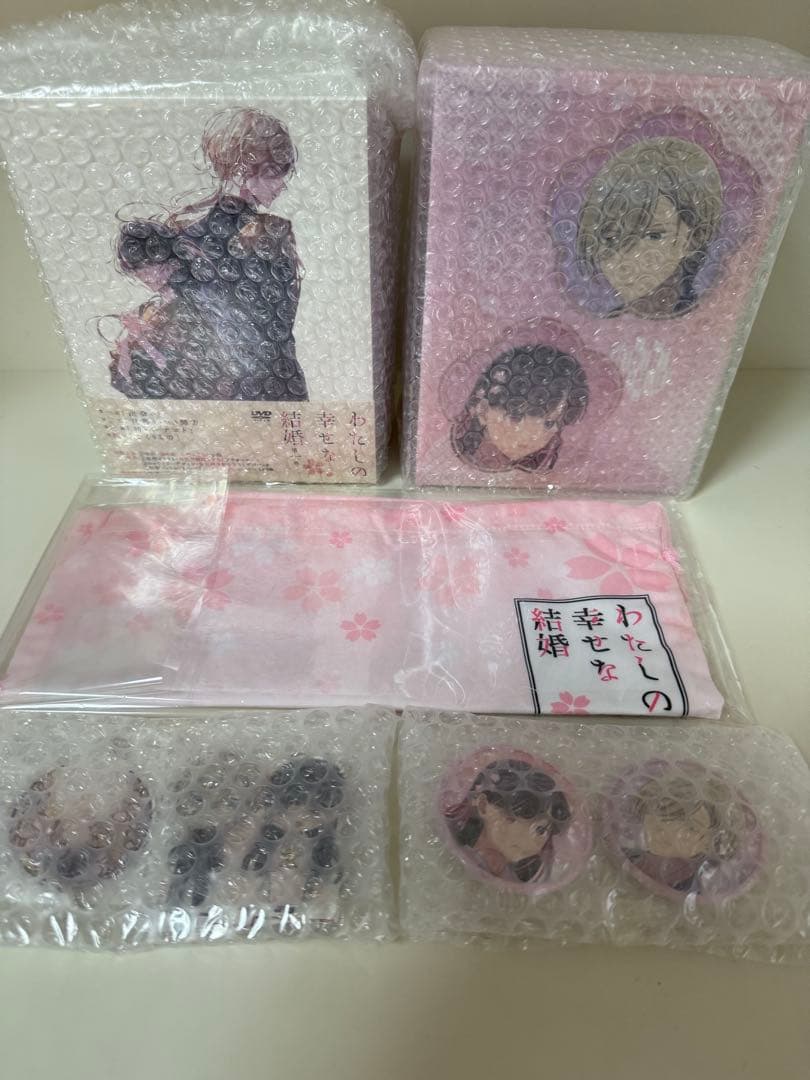 【美品/特典未開封/おまけ付】アニメ わたしの幸せな結婚 DVD 1〜3巻　全巻