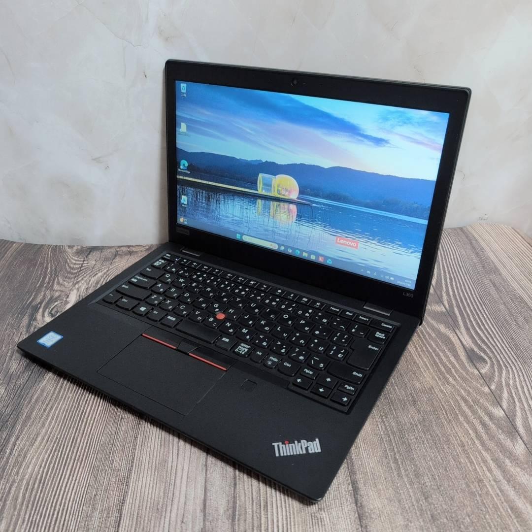 ThinkPad L380 Core i5 第8世代 256GB 人気 1366×768cm 3.0×2cm なし