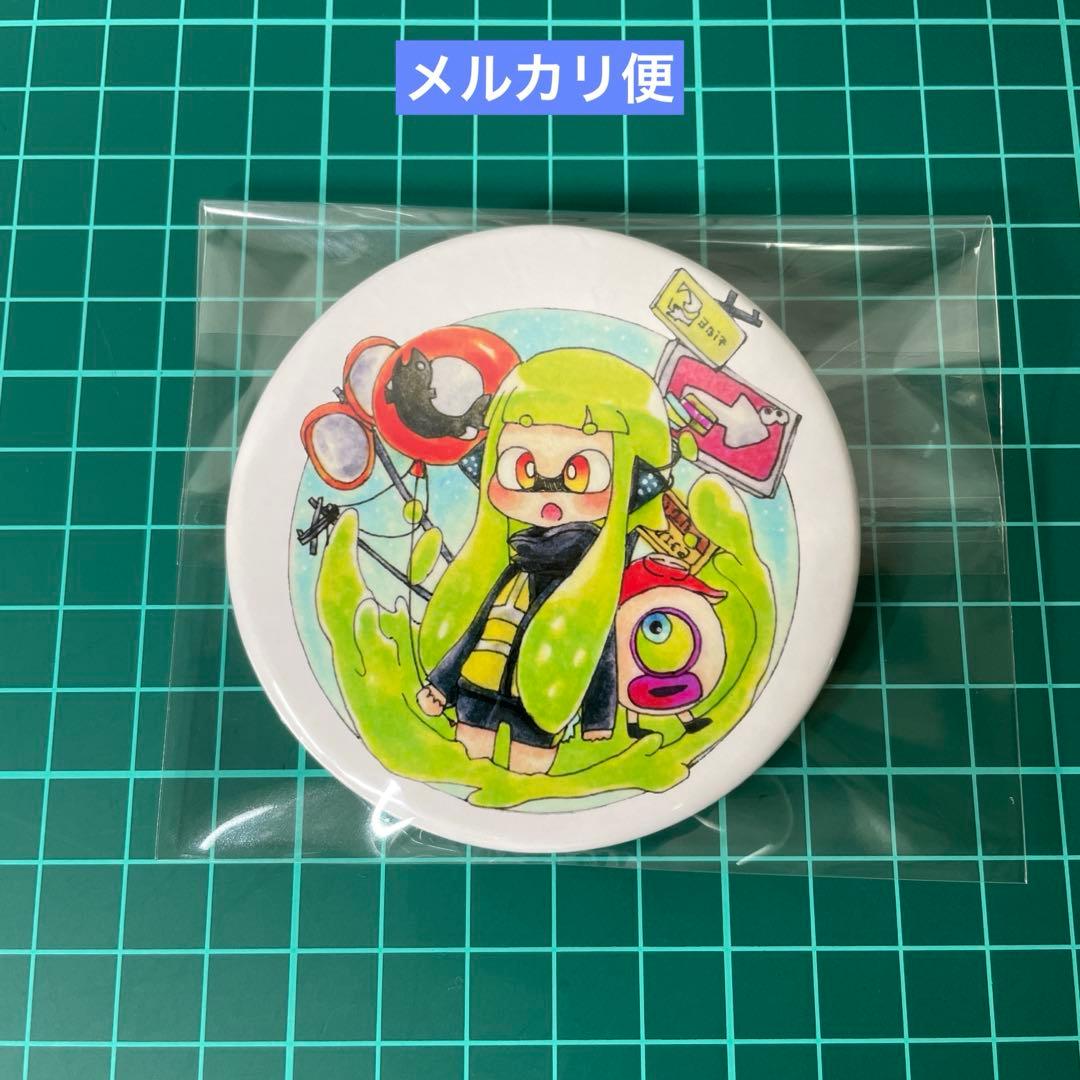 スプラトゥーン インクリング 3号 タコボール 缶バッジ スプラトゥーン インクリング 3号 タコボール 缶バッジ - メルカリ