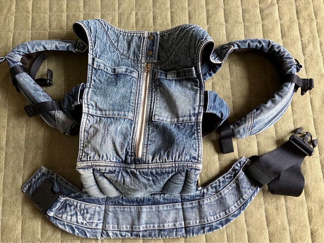 キューズベリー デニム 抱っこ紐