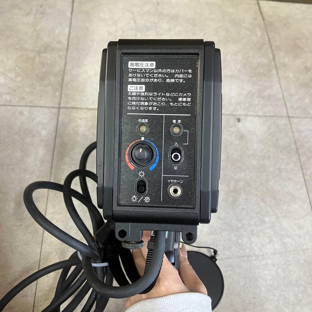 C-4 【希少当時物】東芝 カラービデオカメラ IK-2300 ハードケース付き