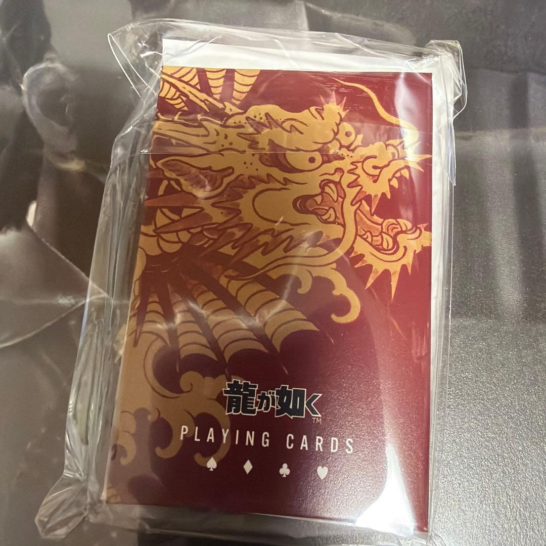 セガラッキーくじ 龍が如く 20周年記念 第一弾「龍と生きる」トランプ