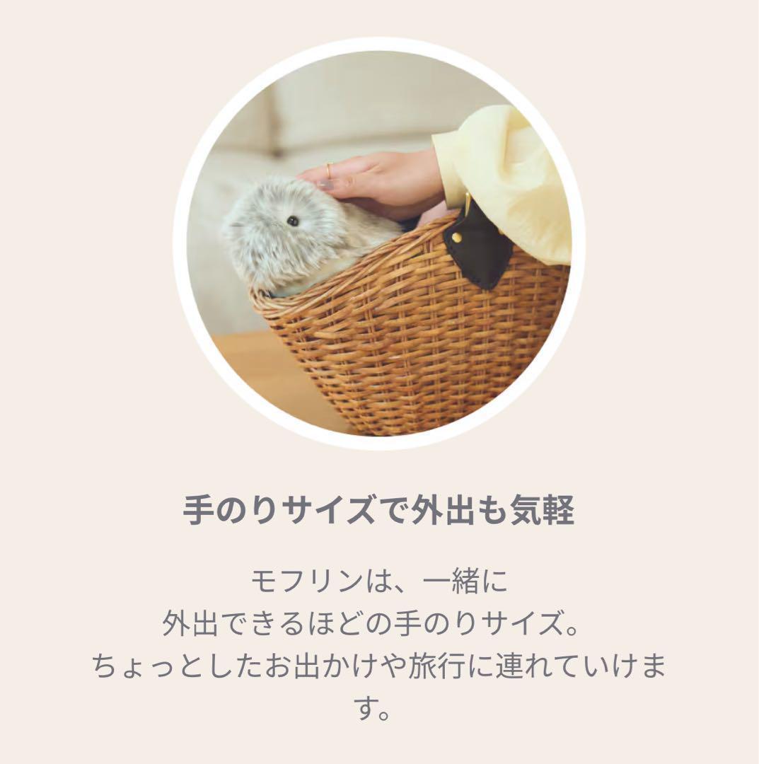 新品未使用】moflin モフリン シルバー AIロボット ペット - メルカリ