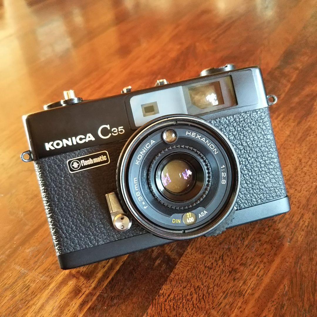 Konica C35 flash matic コニカ c35 フラッシュマチック - メルカリ