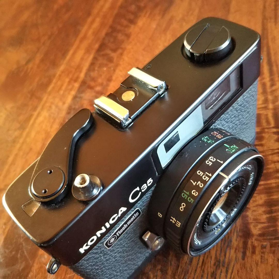 Konica C35 flash matic コニカ c35 フラッシュマチック - メルカリ