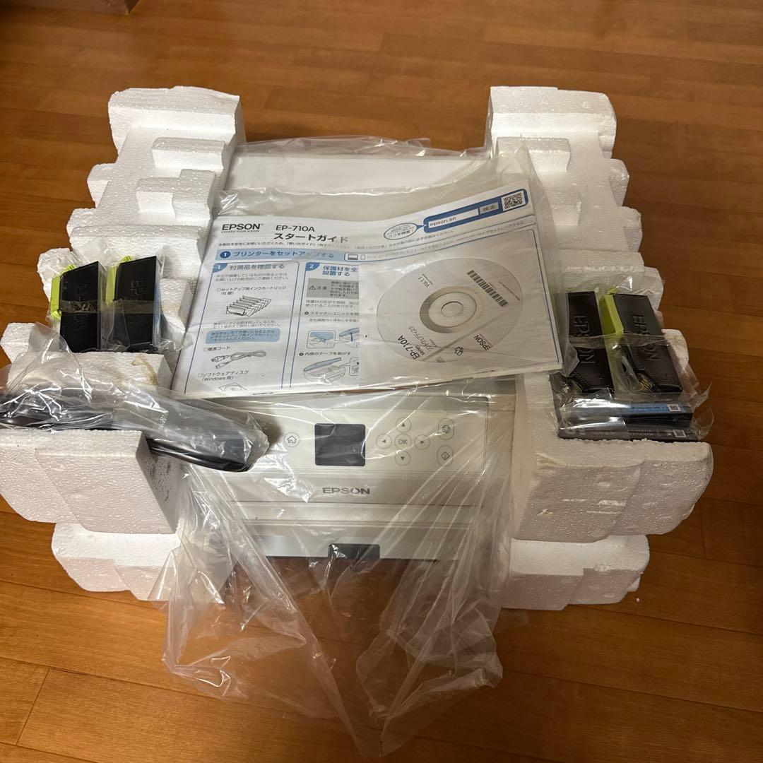 新品　未使用　EPSON エプソン Colorio プリンター　EP-710A Amazon.co.jp: 旧モデル エプソン プリンター A4 インクジェット 複合