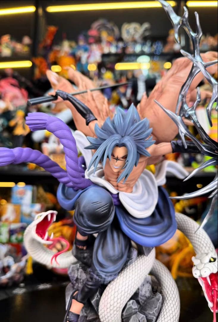 NARUTO -ナルト- サスケ【日の呪印】フィギュアガレージキット1/8