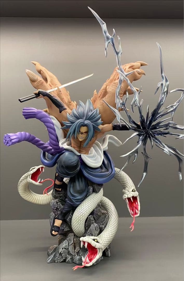 NARUTO -ナルト- サスケ【日の呪印】フィギュアガレージキット1/8